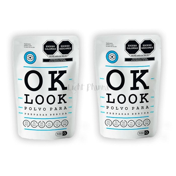 Ok Look powder ▴ producto para la salud ocular ▴ En Perú