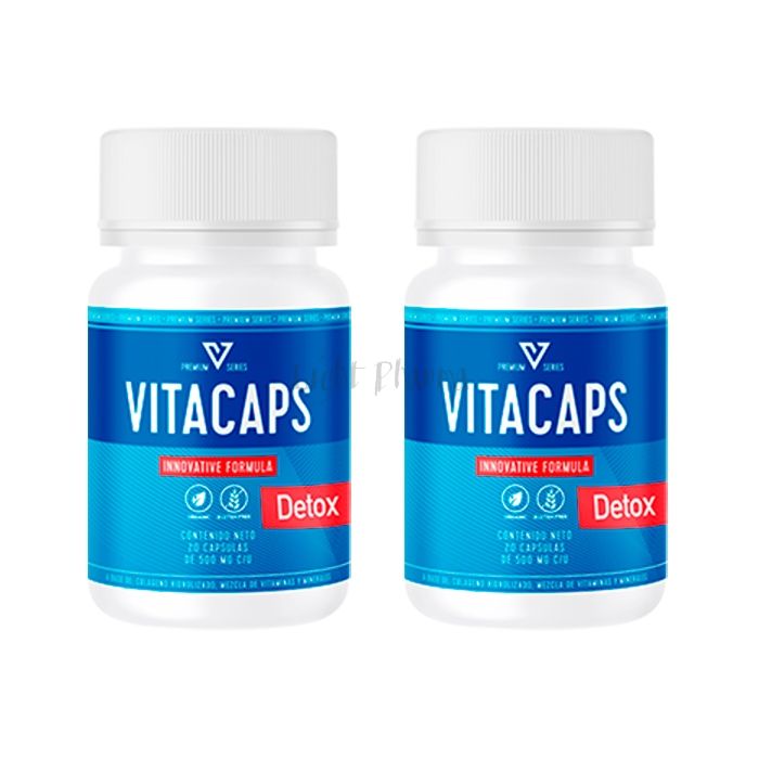 Vitacaps Detox ▴ remedio para la infección parasitaria del cuerpo ▴ En Mexico